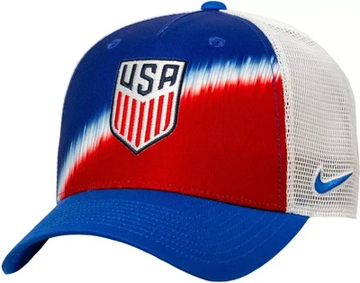 NWT Nike Adult USMNT US Mens Soccer National Team 2024 Trucker Snapback Hat L/XL - Image 1 of 2