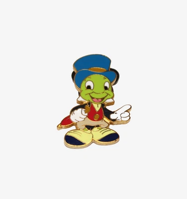 2002 Disney Jiminy Cricket Official Trading Pin Pointing Umbrella Pinocchio - Image 1 of 2