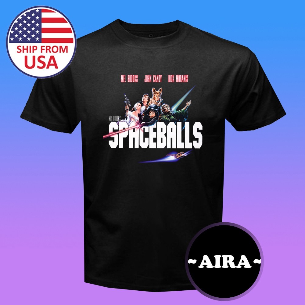 T Shirt Con Logo Spaceballs The T Shirt Funny Movie Mel Brooks