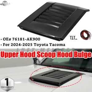 For 2024 2025 Toyota Tacoma 76181-AK900 Upper Hood Scoop Hood Bulge Black NEW - Picture 1 of 15