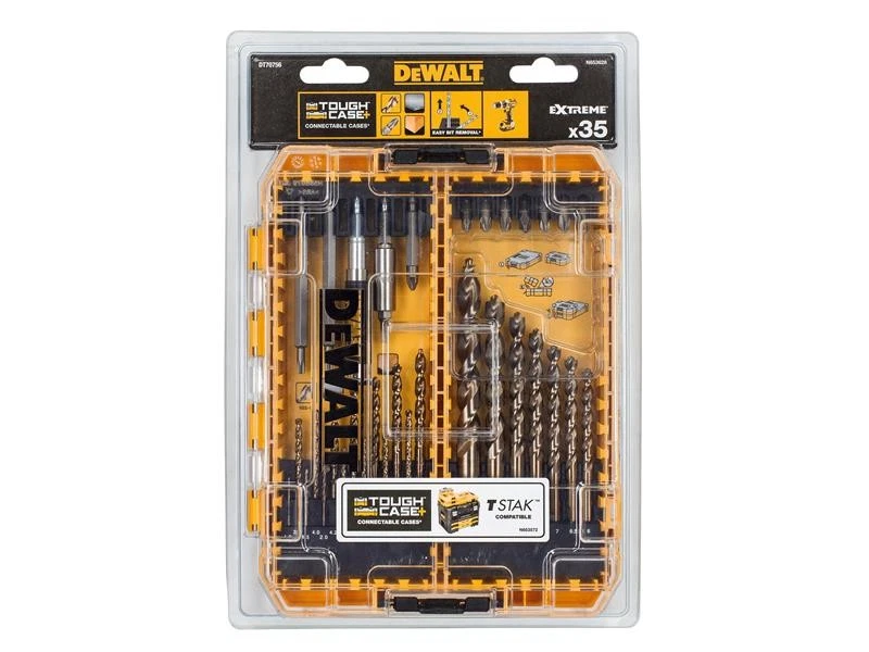 DEWALT DT70756 Mixed Drill & Bit Set, 35 Piece DEWDT70756QZ - Image 1 of 1