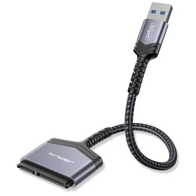 JSAUX SATA auf USB Adapter für 2.5 Zoll SSD und HDD Festplatten, USB 3.0 zu SATA - Bild 1 von 4