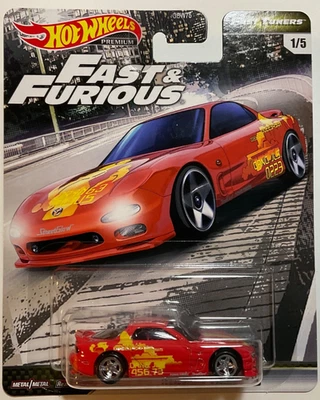 Hot Wheels 2020 Fast & Furious Fast Tuners Mazda RX-7 FD Red #1/5 - Image 1 of 2