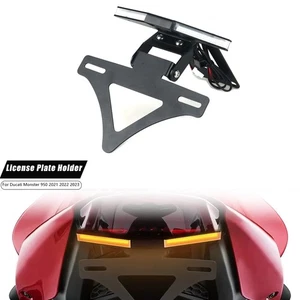 Soporte de matrícula contrapunto para Ducati Monster 950 2021 2022 2023 - Imagen 1 de 11