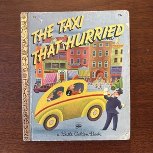 Vintage Golden Book “ The Taxi That Hurried” 1972 - Imagen 1 de 2