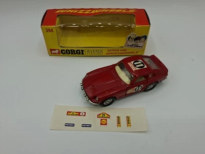 Corgi Whizwheels 394 Datsun 240Z Boxed Original VNM - Image 1 of 4