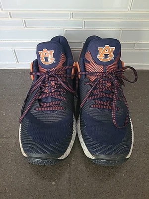  Under Armour Navy Auburn Tigers HOVR Apex Training Shoes M-12 W-13.5 - Image 1 of 4