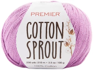 3 Pack - Premier Yarns Cotton Sprout Yarn-Orchid - 1149-24 - Bild 1 von 1