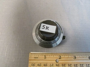 Helipot Duodial Model RB 15 Turn 0 To 14 Vernier Dial Knob + Spectrol 5K Pot. - Picture 1 of 2