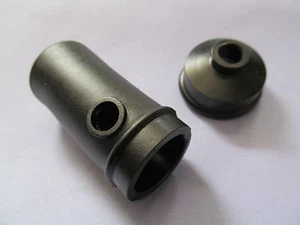 06-8851 NORTON TRIUMPH BSA INCOMPARABLE BICICLETA FRENO CABLE INTERRUPTOR GOMA CUBIERTA CARCASA - Imagen 1 de 1