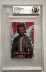 Shameik Moore MILES MORALES Auto Signed Spider-Man 🔥 BAS JSA Witness 10