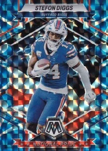 2023 Panini Mosaic Blue - National Pride #270 Stefon Diggs - Bills - Picture 1 of 2