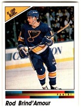 1990-91 Panini Stickers Rod Brind'Amour Rookie #343 St. Louis Blues
