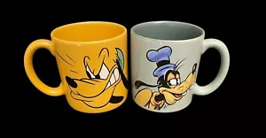 Disney Goofy und Pluto Tasse 2er Set Cartoon Figur Übergröße Kaffeetassen - Bild 1 von 10