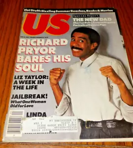 US Magazine - June 16, 1986 - Richard Pryor Elizabeth Taylor Linda Ellerbee - Picture 1 of 2