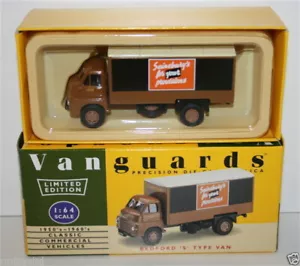 1/64 Corgi for Vanguards for Bedford S Type Van Limited Edition Truck Collection - Picture 1 of 8