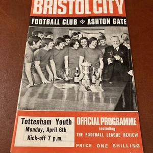 FA YOUTH CUP SEMI FINAL 1970 Bristol City v Tottenham Youth - Picture 1 of 3