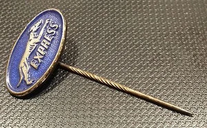 Express Anstecknadel lackiert rechts 60er Jahre 21x11mm alt+original - Picture 1 of 1