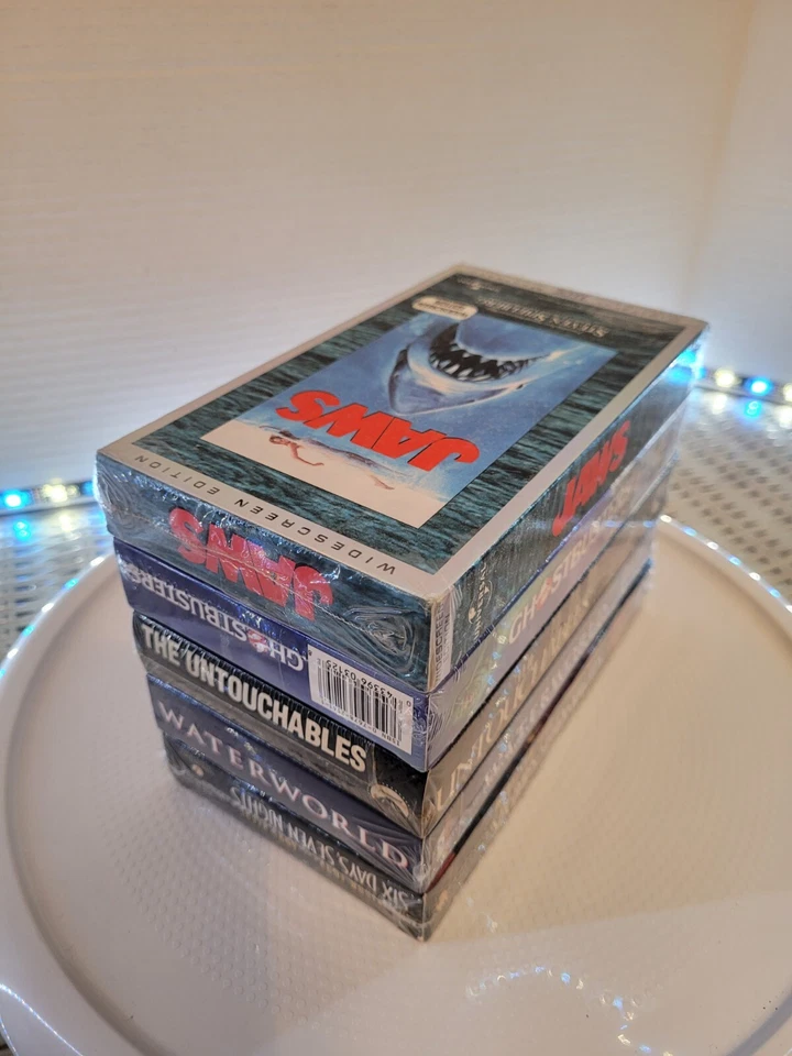 Vintage Sci Fi Horror Action Vhs Lot MCA Jaws Sealed Factory 97, Ghostbusters... - Image 1 of 4