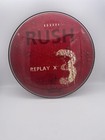 RARE Rush signed Autographed Drumhead Neil Peart Lifeson Lee  Replay x 3 Remo