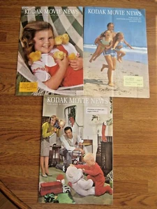 3 Vintage Kodak Movie News Photography Magazine Booklets 1964 Vol.12 1,2,4 no #3 - Picture 1 of 1