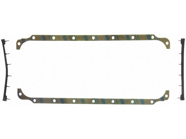 For 1964-1969 Plymouth Barracuda Oil Pan Gasket Set Felpro 89932DNBR 1968 1966 - Image 1 of 2