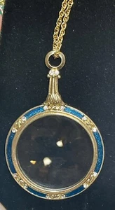MMA Metropolitan Museum Of Art Russian Imperial Czar Magnifying Glass Pendant  - Picture 1 of 6