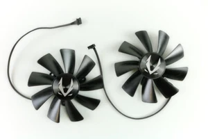 Full Set GPU Fans 100mm Zotac 2080 Ti AMP MAXX GAA8S2U | US Seller, Fast Ship! - Picture 1 of 4
