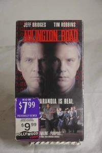 Arlington Road Video Tape Blockbuster Pre-Viewed VHS Sealed - Picture 1 of 2