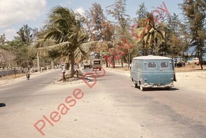 Original Slide 1960's Street Scene Vietnam War Cool Van Military Vehicles 192N - Picture 1 of 1