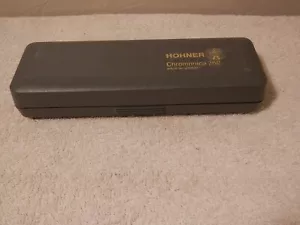 Hohner Chromonica 260 Mundharmonika Made in Germany mit Box, Tonart G - Bild 1 von 5