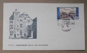 Env. Fdc Belgique Cob n° 1385 couvent des Frères Mineurs de Liège - Bild 1 von 1