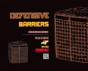 Meng 1:35 Defensive Barrieren Harz Modellbausatz - Bild 1 von 2