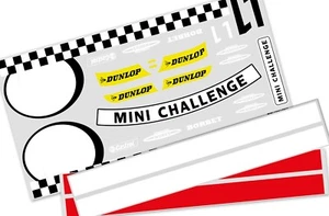 FG Team-Dekorbogen Mini Cooper, Set. - 5185 - Team Decals - Bild 1 von 1