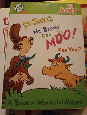 LeapFrog LeapReader + Tag Junior book — DR. SUESS’s MR. BROWN CAN MOO! CAN YOU? - Image 1 of 3