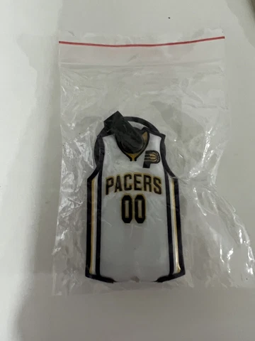 Indiana Pacers Keychain IBEW Local 481 Plastic With Light Jersey Shaped Cover