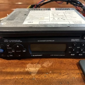 Blaupunkt 5 Series Las Vegas Cdm 147 Car Stereo Cd With Remote, Wire Harness - Picture 1 of 11
