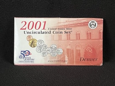 United States Mint Uncirculated Coin Set Denver, 2001 - Image 1 of 4