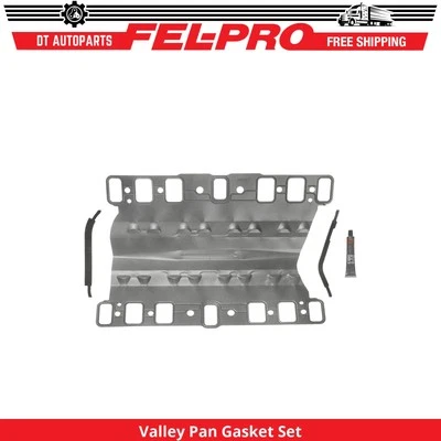 Комплект прокладок для поддона Chevrolet Caprice 5,0 л V8 Valley 1986-1990 годов выпуска Fel-Pro 1987 1988 - Изображение 1 из 2