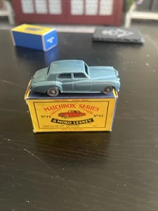 matchbox serie rollos vintage nube plata #44 en caja original - Imagen 1 de 8