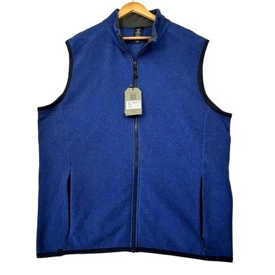 Stormtech Pure Earth Full Zip Vest Blue - Size 2XL - NWT - Image 1 of 4