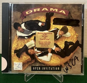 Drama “Open Invitation” (CD, 1994, Funk/Soul) Promo - Former Radio Station Copy - Picture 1 of 3