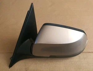 BMW F10/F11 2010-17 SILVER LEFT PASSENGER SIDE DOOR WING MIRROR 021016 X0153107 - Picture 1 of 24