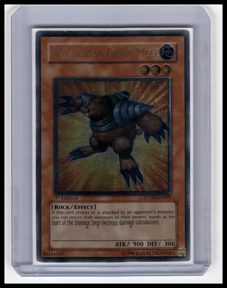 1st Edition Strike of Neos #STON-EN005 Neo-Spacian Grand Mole (UTR) - Image 1 of 2