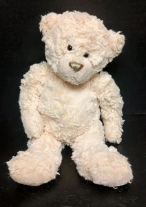 Oso de peluche peludo crema flojo Ganz 10" - Imagen 1 de 7