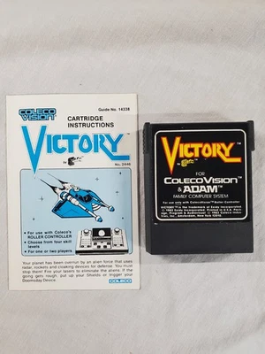 Victory (Colecovision Adam, 1983) Cartridge with Manual Tested Works - Image 1 of 2