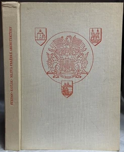 Oldrich Stefan / MLUVA PRAZSKE ARCHITEKTURY 1960 Architecture 2nd Edition - Picture 1 of 9