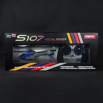 Syma S107G 3-Channel RC Helicopter - Blue - Image 1 of 4