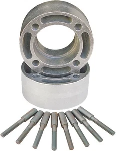 Dura Blue Aluminum EZ Wheel Spacers 4x137 1.5" #WS4137F - Picture 1 of 1