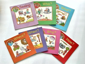Troll Associates Kids Question Books Who, What, Where, When, Why, How? & Seeing - Picture 1 of 14